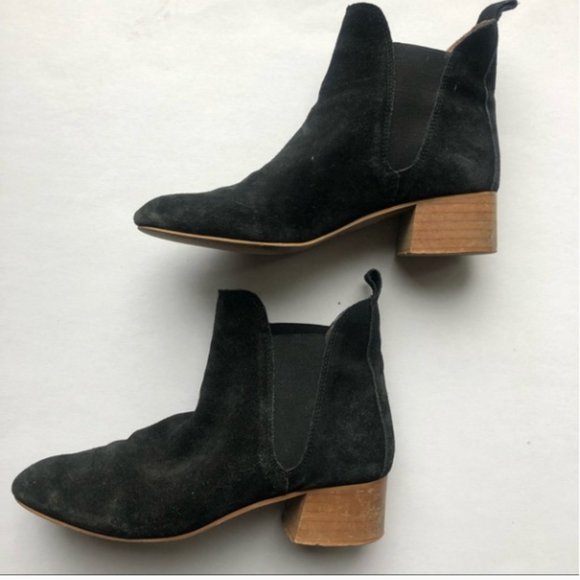 Topshop Suede Black Boots | Suede Boots | Black Boots - Picture 8 of 11